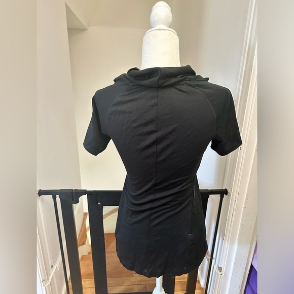 Arc'teryx Cowl Neck Mid Sleeve Women's Top Black - Picture 2 of 6